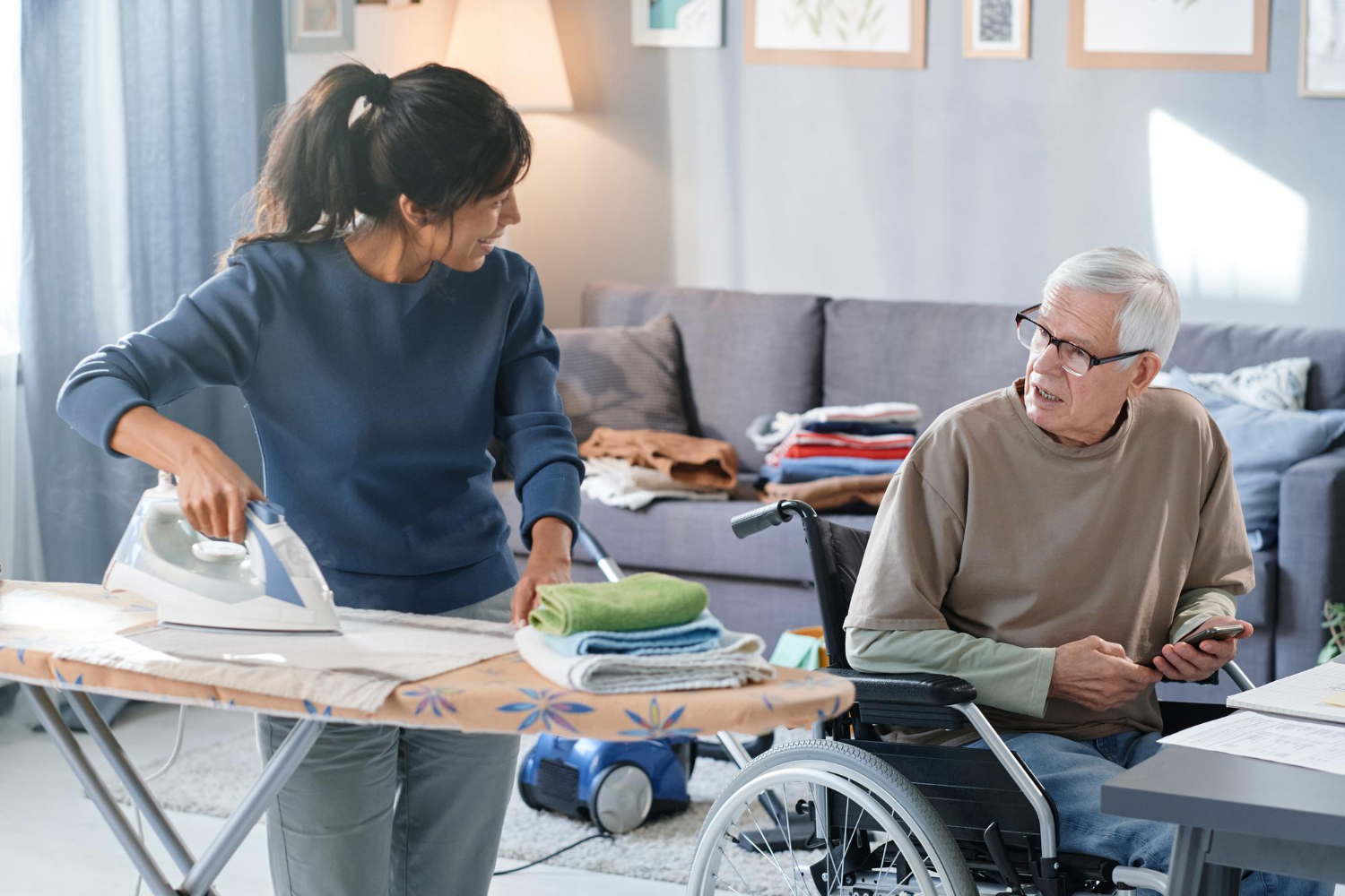 Assistance with household tasks