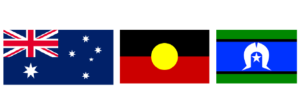 Acknowledgement of Country flags